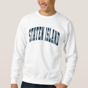 Staten Island NYC Vintage College Style Sweatshirt