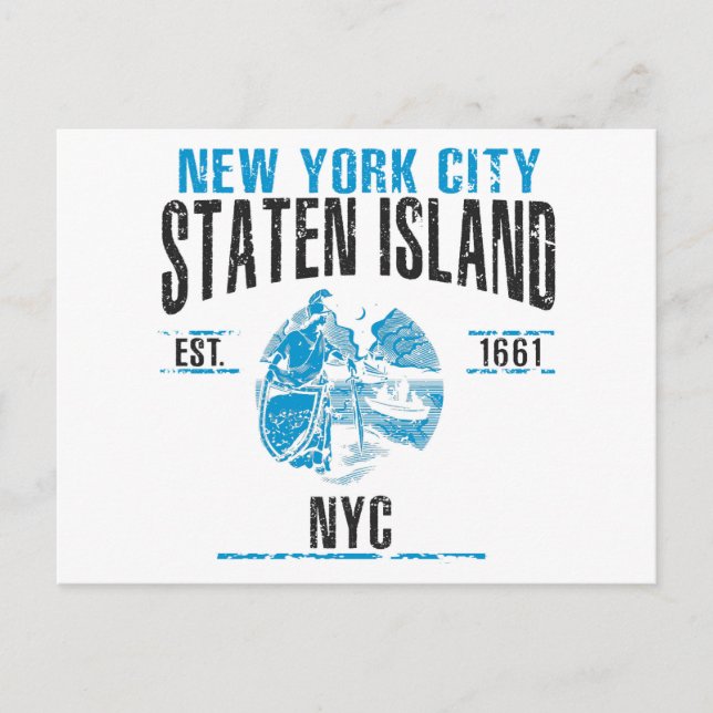 Staten Island Postcard (Front)