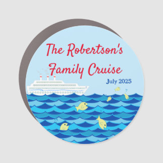 Stateroom Door Cruise Car Magnet