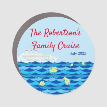 Stateroom Door Cruise Car Magnet by NightOwlsMenagerie at Zazzle