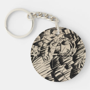 States of Mind Those Who Go Keychain