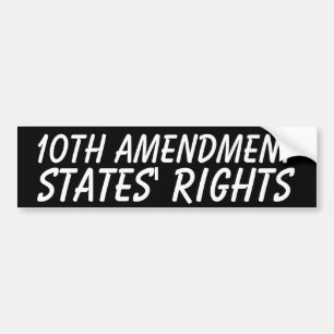 States' Rights Bumper Sticker