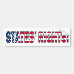 States Rights Bumper Sticker