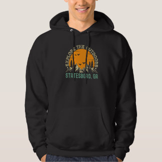 Statesboro, Georgia - Explore The Outdoors Premium Hoodie