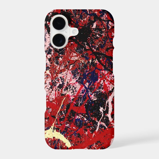 STATIC CHARGE (an abstract art design) ~ Iphone Case (Back)