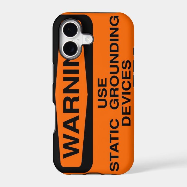 static grounding device iphone case (Back)