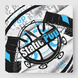 Static Pop Clock