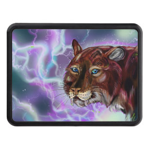 Static Storm Lighting Saber Hitch Cover