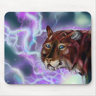 Static Storm Lighting Saber Mouse Pad
