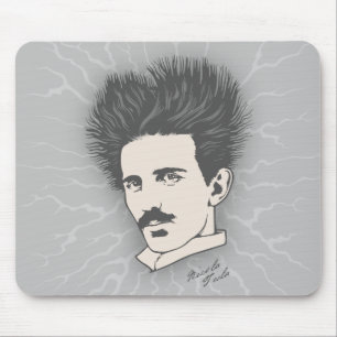 Static Tesla Mouse Pad
