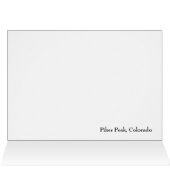 Station House at Pikes Peak Cards (Inside Horizontal (Top))