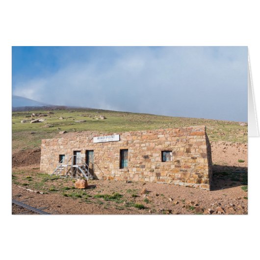 Station House at Pikes Peak Cards (Front Horizontal)