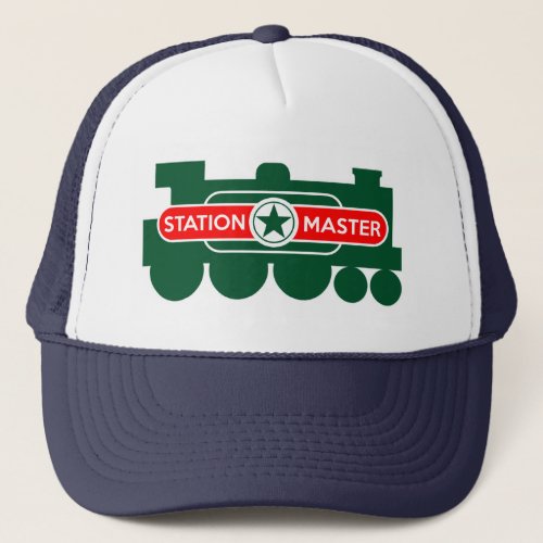 Station Masters Railway Train Trucker Hat