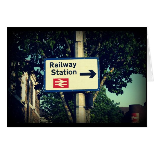Station Sign Cards (Front Horizontal)