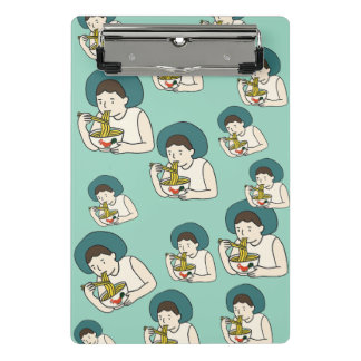 Stationary Chicken Noodle Mini Clipboard