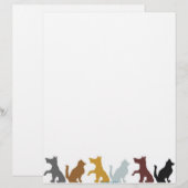 STATIONARY - DOG DESIGNER LETTERHEAD - WRITING (Front/Back)
