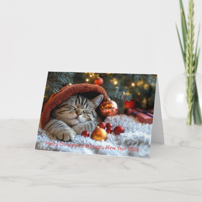 Stationary Holiday Card (Front)