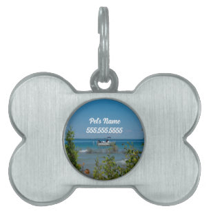 Stationed At Mackinac Pet ID Tag