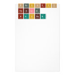 Periodic Table Writer  Stationery