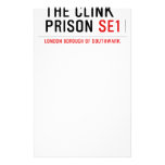 the clink prison  Stationery