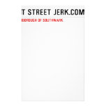 mint street jerk.com  Stationery
