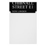 Chibnall Street  Stationery