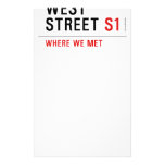 west  street  Stationery