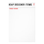 Cheap Designer items   Stationery
