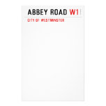 Abbey Road  Stationery
