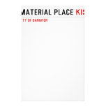 Material Place  Stationery