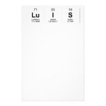 LUIS  Stationery