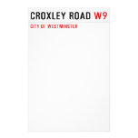 Croxley Road  Stationery