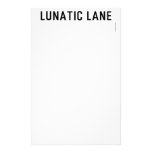 Lunatic Lane   Stationery