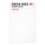 green shed  Stationery