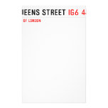 queens Street  Stationery