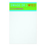 swagg dr:)  Stationery