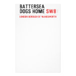 Battersea dogs home  Stationery