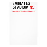emirates stadium  Stationery