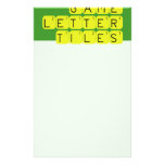 Game Letter Tiles  Stationery