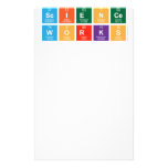 Science
 Works  Stationery