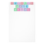 Periodic
 Table
 Writer  Stationery