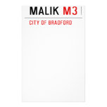 Malik  Stationery