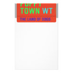Puppy town  Stationery