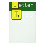 Game
 Letter
 Tiles  Stationery