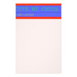 Ang cute ni crush  Stationery