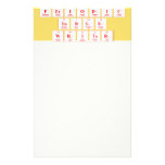 Periodic
 Table
 Writer  Stationery