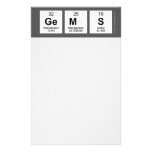 GEMS  Stationery