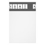 Anthony Anico  Stationery