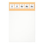 SPERMNES  Stationery