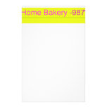 Leena's Home Bakery  Stationery